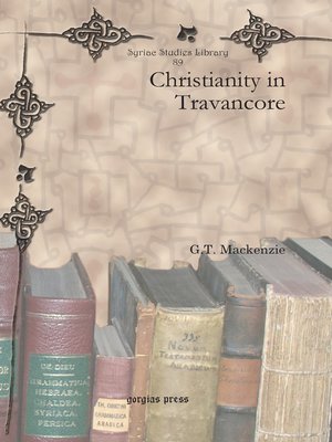 cover image of Christianity in Travancore